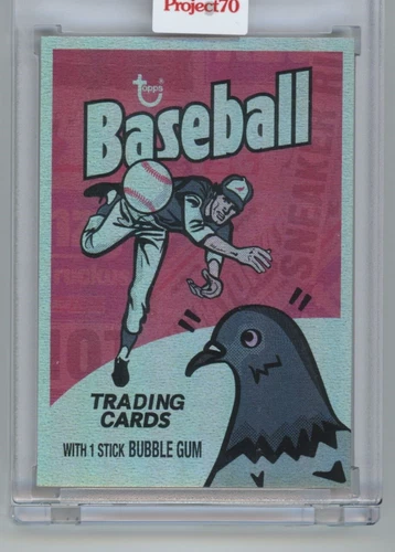 TOPPS PROJECT 70 FOIL #915 1975 WAX WRAPPER by JEFF STAPLE 39/70