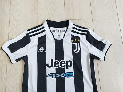 Sz 2 XS Women Juventus football jersey Adidas home shirt 2021/2022