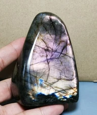 Raw NATURAL Rainbow Flash Labradorite Freeform QUARTZ CRYSTAL Healing