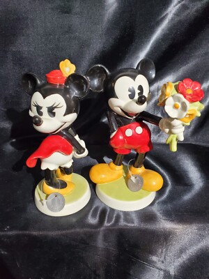 Goebel W Germany Disney Mickey & Minnie Mouse Limited Edition Figurines