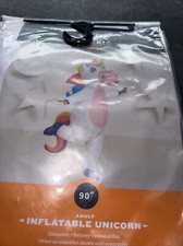 Hyde And Eek Boutique Inflatable Costume Unicorn Full Body Unicorn Air Blow-up