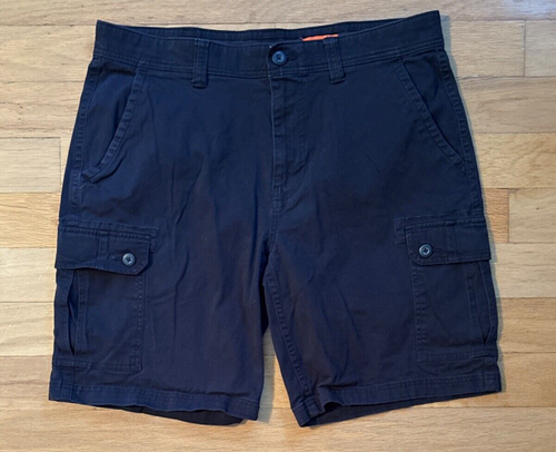 Short Cargo St John's Bay Beige Homme Taille 50 (big & Tall) - Entrejambe 25 Cm - Coton Stretch