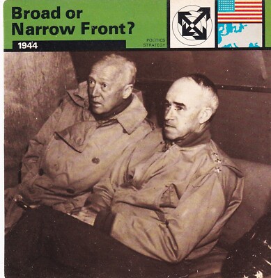 BREITE ODER SCHMALE FRONT? ~ 1944 ~ ALLIIERTES STRATEGISCHES ARGUMENT IN EUROPA
