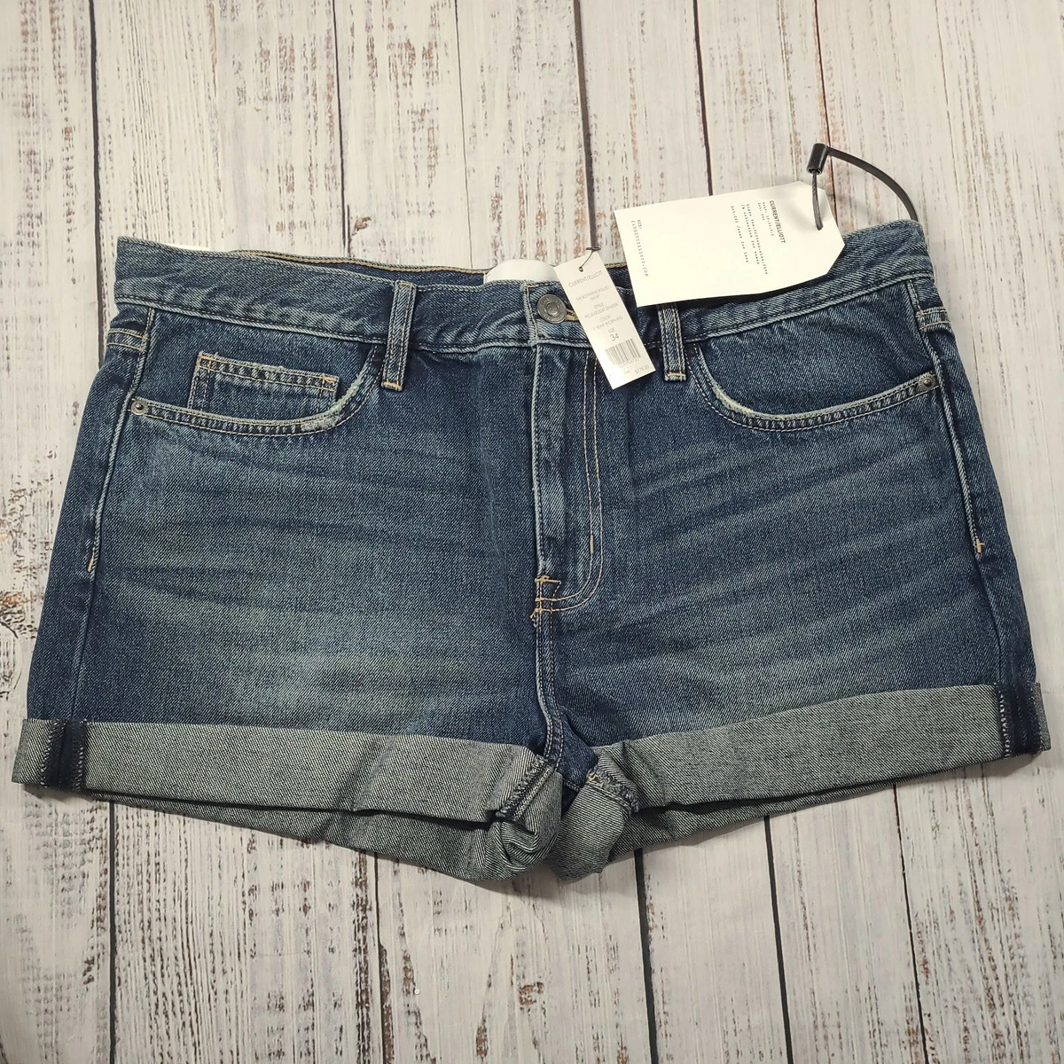 Short Boyfriend Current/Elliott - Taille 28, Rose, 98% Coton - Neuf Avec étiquette