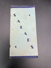 Salads and Salad dressing Cookbook-Pamphlet by Remark Manufacturing Co. Indiana