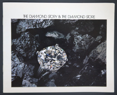 Zales The Diamond Story & The Diamond Store Vintage Paper Booklet