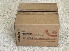 Paradigm Cs-60sq Sm In Wall Speaker. “nos”, New Old Stock. Open Box.
