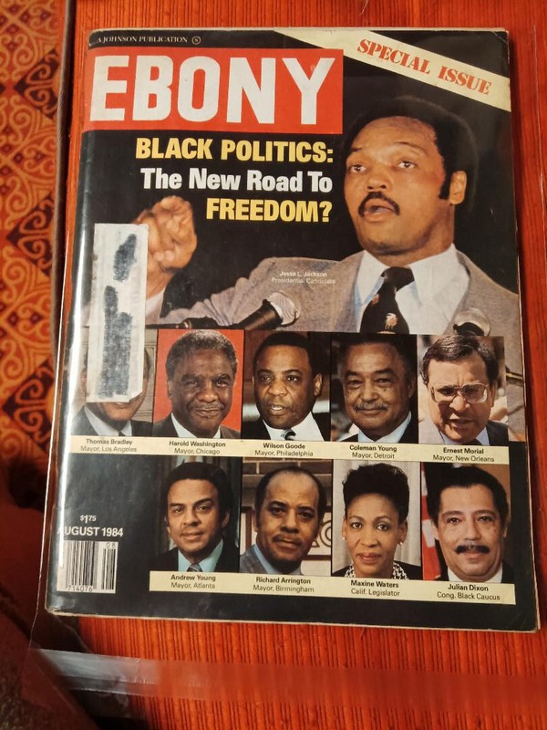 VINTAGE-Ebony Magazine-Black Politics:THE NEW ROAD TO FREEDOM