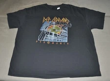 BNWT Junk Food Def Leppard Mens "Pyromania" Black T-Shirt Shirt (2XL) XX-Large