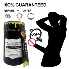 Pure Himalayan Shilajit Sticks with Organic Honey, Naturally Sweeter