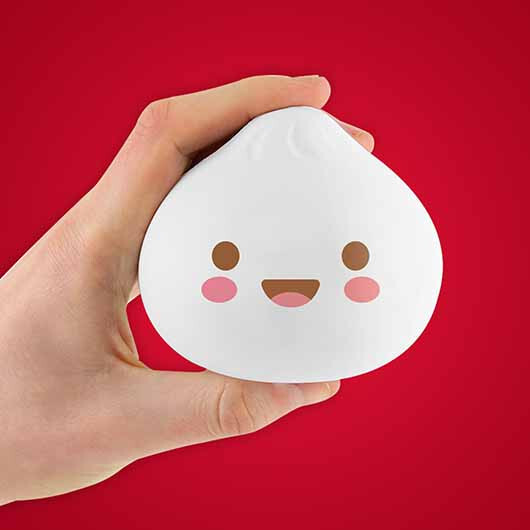Anti Stress Toy Dumpling Squeeze Stress Ball Cute Adorable Gift For Him Her