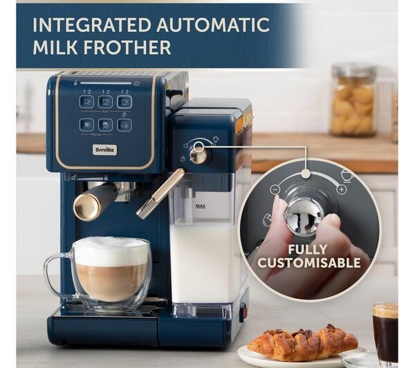 Breville VCF148 CoffeeHouse II Coffee Machine Navy Espresso