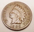 1906 P Indian Head Cent Penny  *VF - VERY FINE*  **FREE SHIPPING**