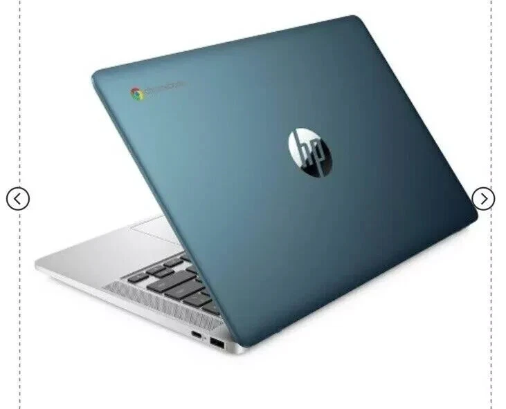 New HP Chromebook 14" HD LED Intel Pentium 4GB RAM 128GB SSD 14a-na0062tg - Image 2 of 3