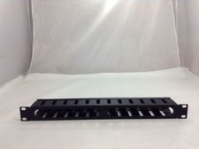 TXM WMPFSE Panduit Style Panel 1RU 19" w/Cover Horiz Cable Management - Metal