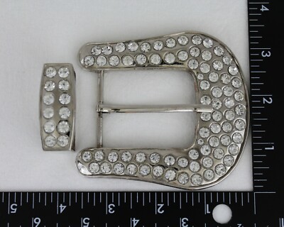 Vintage Country Western Womans Rhinestones Bling Gems  display picture 3