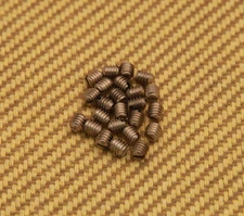 099-4922-000 (24) Fender Guitar Knob Set Screws Nickel - Telecaster/P-Bass/Amp 