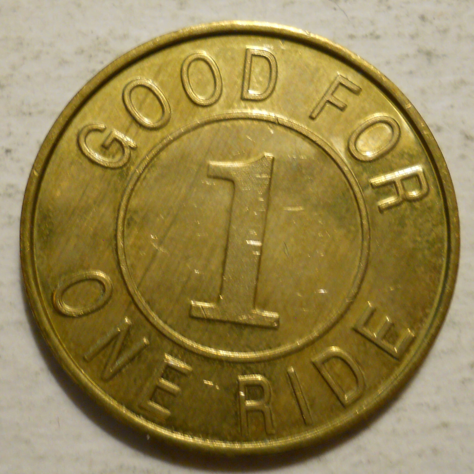 Albany Carousel (Oregon) transit token OR20H eBay