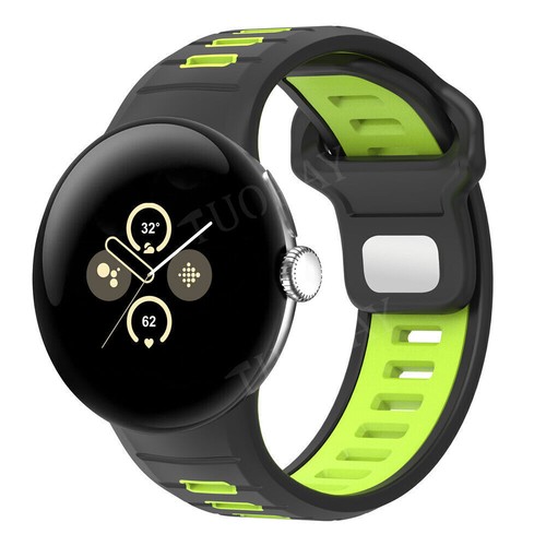 Für Google Pixel Watch 3 45mm Uhrenarmband Silikon Sport Armband Ersatzarmband - Picture 6 of 48