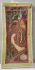 MCM Multi Products Faux Decor A Wood Plaque 15" x 7" Mill Stream Bridge Tree NOS