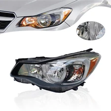 Driver Side Left LH For 2015-2016 Subaru Impreza 2.0L Halogen Headlight Lamp