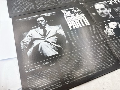 The Godfather Part I & II Laserdisc Set Japan LD Marlon Brando Al