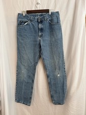 Vintage Lee Riders Jeans Mens 36 X 32 Union Made USA Work 70s 80s Work Play