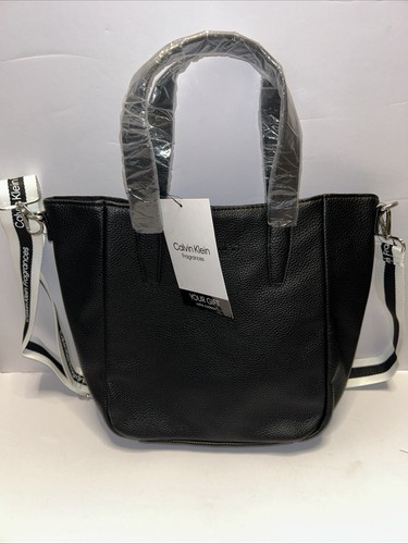 CALVIN KLEIN FRAGRANCES Ladies Black Tote Bag / Shopper / Beach / Crossbody Bag