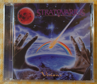 RARE STRATOVARIUS Visions TT 0031-2 Original 1997 CD VG+ Power Metal