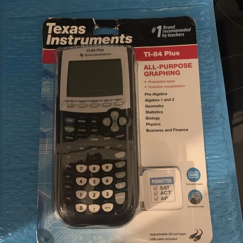 Ti-84 Plus New Factory SEALED! Texas Instruments All-Purpose Graphing Calculator