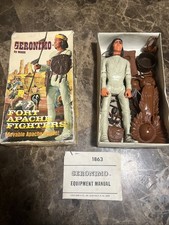 Vintage Geronimo By Marx Complete With Paperwork 1963