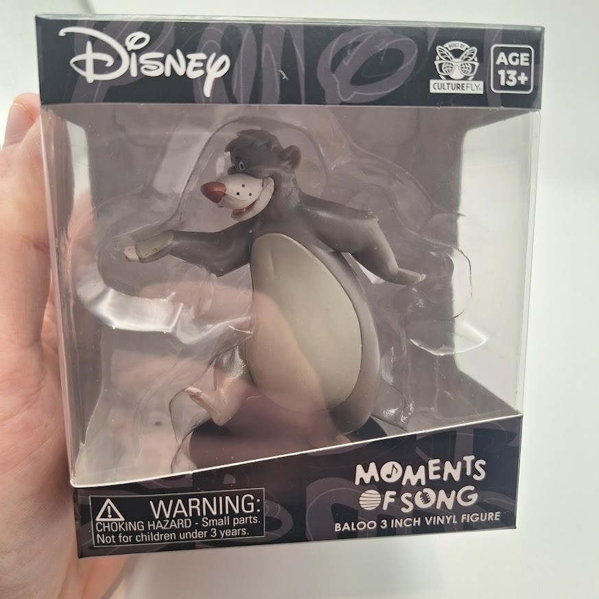 Disney Jungle Book Baloo 3" Vinyl Figure Moments of Song NIB