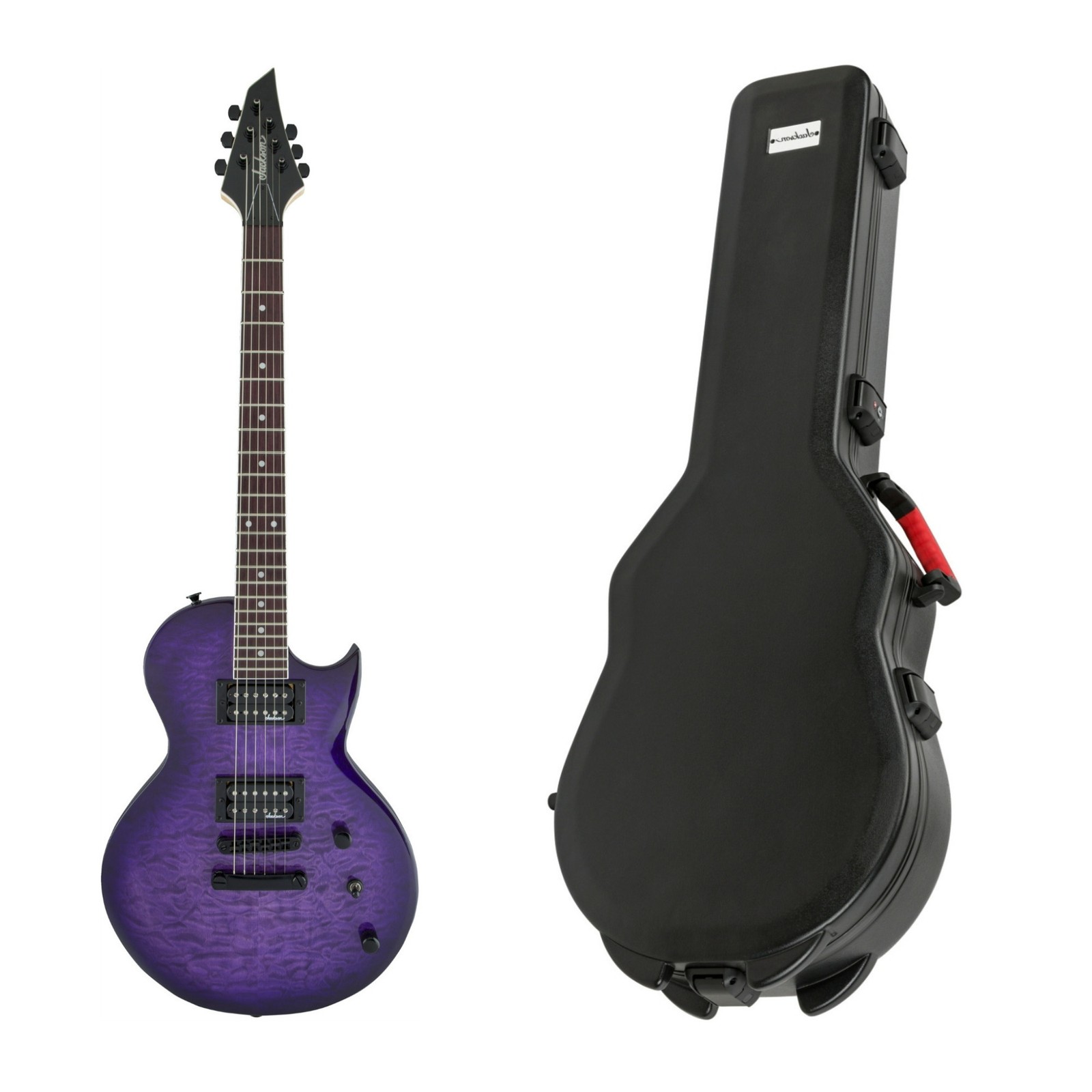 Jackson JS Series Monarkh Electric Guitar Arch Top Transparent Purple Burst 102990₽