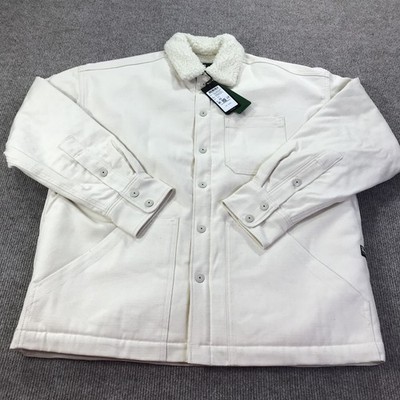60枚（20と40） G-Star RAW Sherpa Lined Overshirt Womens XS Ecru Boxy Duckman