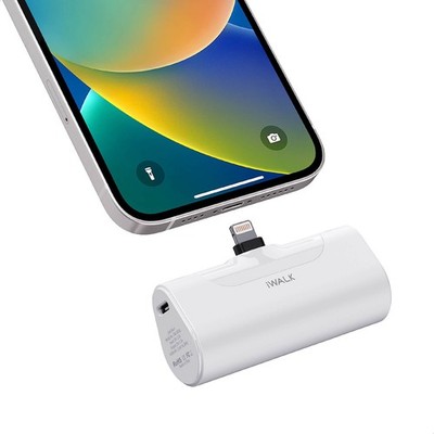 New iWALK LinkPod 4 Portable Charger, 4500mAh L1ghtning Port Charging Power Bank