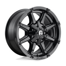 18x9 Fuel D575 Coupler Gloss Black Wheel 6x1356x5.5 -12mm