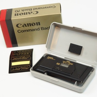 Canon Command Back 70 for T70 - LCD bleed - original box/case