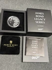 2022 1 oz James Bond 007 2nd Issue Legacy Series Silver Proof, .9999 Tuvalu $1