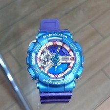 Casio G-SHOCK GMA-S110HC Hyper Colors Women's Watch Tested Condition
