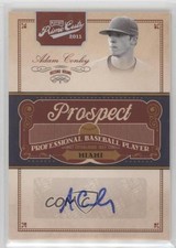 2011 Playoff Prime Cuts Century Silver 38/99 adam conley #AC Auto 9cf