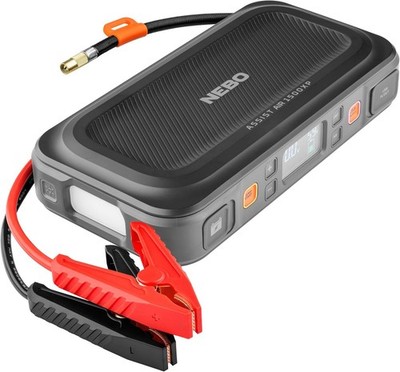 NEBO Assist AIR 1500XP Jump Starter and Air Compressor | 44.4Wh Power Supply Box