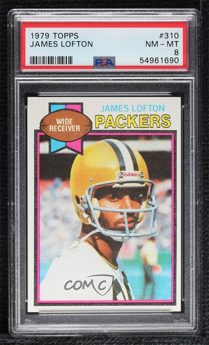 1979 Topps James Lofton #310 PSA 8 HOF 1c7