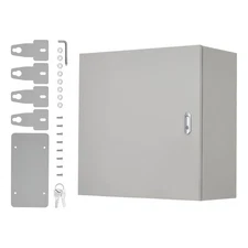 12-24 in Steel Electrical Enclosure Box-IP67 Waterproof Dustproof Outdoor/Indoor