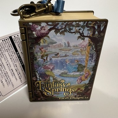 Tokyo Disney Frozen Rapunzel Peter pan Tinker Bell Mini Book Shaped Candy Case
