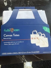 Canvas Tote Bags 24 Pieces Lightweight Reusable for Grocery Shopping