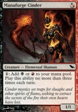Manaforge Cinder~191/301~LP~Shadowmoor~MTG