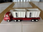 Tiny Tonka Container Truck **CUSTOM ** Repainted Bed And Containers