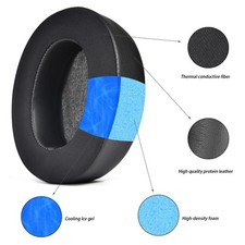 Cooling Gel Ear Pads Cushion for Anker Soundcore Life Q30 / Q35 BT Headphones