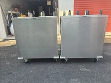 The Delfield CAB2-1013ET Heated Dish Dispenser Tested 72 Plates per Section