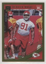2018 Panini Donruss Rookie Press Proof Gold /50 Derrick Nnadi #392 b2v